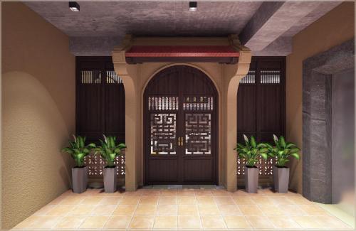 Maple Boutique Apartment - 출입구