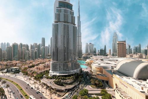Modern Stylish 2 Bedroom Apartment with Burj Khalifa View, Dubai