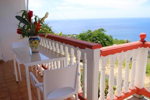Balcony/terrace, Gites Dardanelle in Bouillante