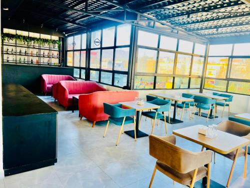 Restaurant, Airport Budget Hotel in Tribhuvan International Airport