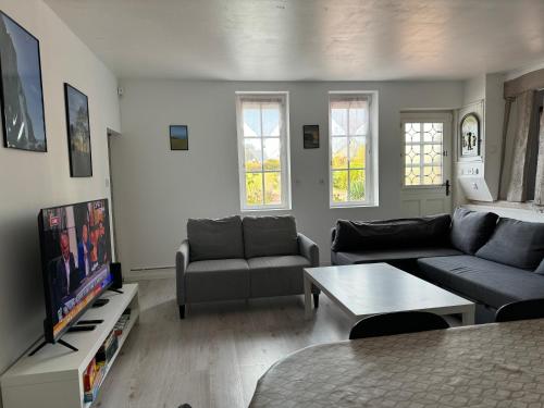 La ferme d'Hareauville - Heated swimming pool in Criquetot L'Esneval