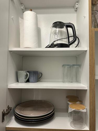 設施, Flamingo 1 - Traumhaftes Wohnen mit Terrasse - zentral und stilvoll in 迪倫