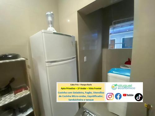 Kitchen, Cabo Frio - Parque Burle - Aluguel Economico in Parque Burle