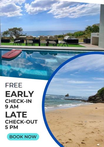 Beach house with Pool Nasugbu, The Cove House in Natipuan