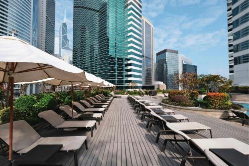 Swimming pool, JW Marriott Hotel Hong Kong near Fat Lam Sim Yuen