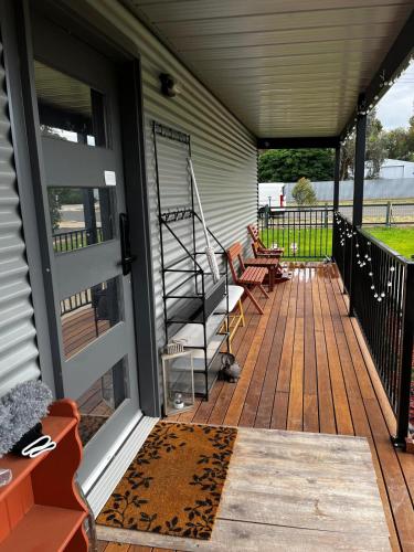 Erkély/terasz, Sea Lake Holiday Cabin in Sea Lake
