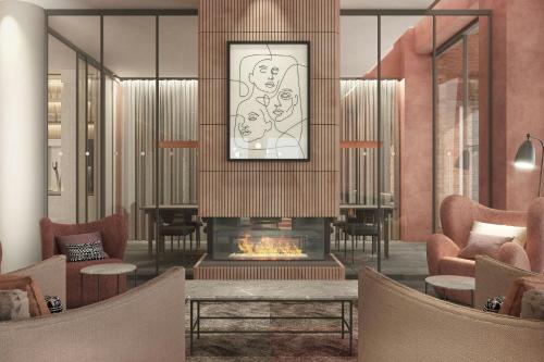 酒吧/高級酒吧, 哥本哈根諾德港萬豪原住客棧酒店 (Residence Inn by Marriott Copenhagen Nordhavn) in 哥本哈根Osterbro