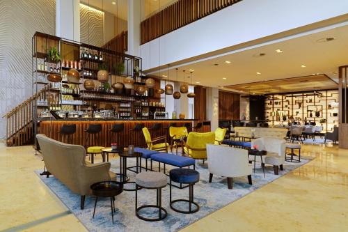 Restaurant, Rotterdam Marriott Hotel in Rotterdam