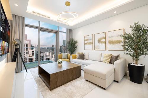 5Star Stunning 2BR BURJ Khalifa View with Infinity Pool, Dubái (foto 4)