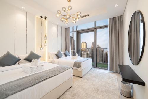 5Star Stunning 2BR BURJ Khalifa View with Infinity Pool, Dubái (foto 5)