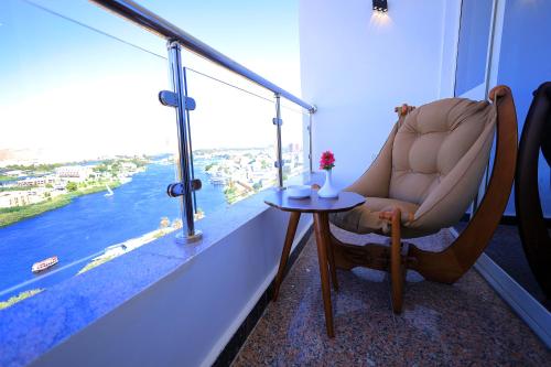 Terraza/balcón, Blue Lotus Nile Suites Hotel Aswan in Asuán