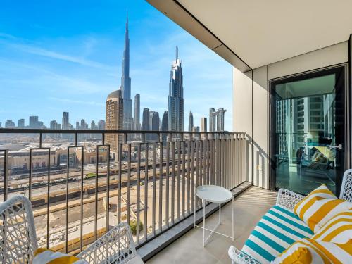 Stunning Burj Khalifa Views from Every Room - Luxury 2BDR with Dubai Mall Connection, Dubai (Foto 7)