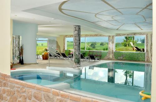 Úszómedence, Hotel Rosa Resort in Cavareno