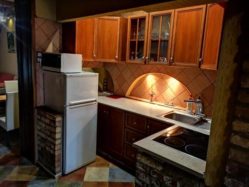 Kitchen, Fortuna Vendeghaz Erkelyes Lakosztaly in Kiskunhalas