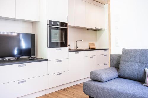 Skupni salon/TV območje, Apartment Waldblick in Klaus