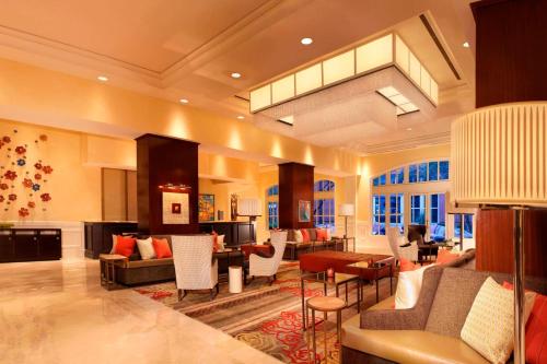 Lobby, Houston Marriott Sugar Land in Missouri City