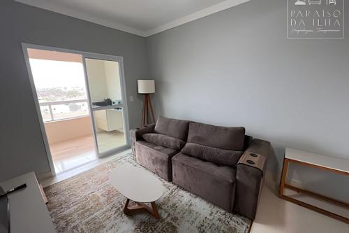 One-Bedroom Apartment room in Apartamento Varanda e Churrasqueira Pé na Areia PG