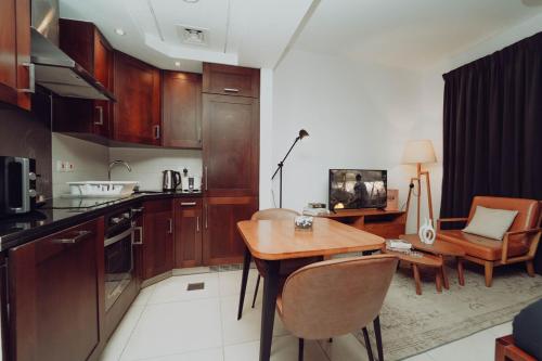 Elegant Studio Downtown 5 Minute Walk to Burj Khalifa & Dubai Mall, Dubai (Foto 6)
