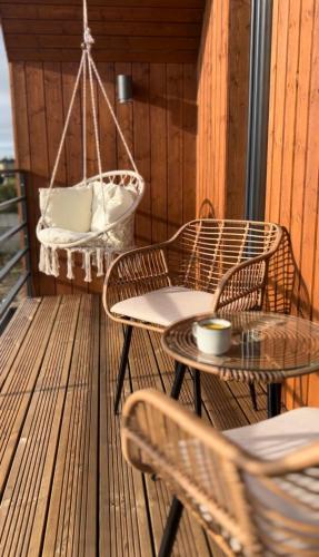 Domek na Kaszubach z jacuzzi i sauną, jezioro, las, Kaszuby, Widokownia Bukowinki (Domek na Kaszubach z jacuzzi i sauna, jezioro, las, Kaszuby, Widokownia Bukowinki) in Chmielno