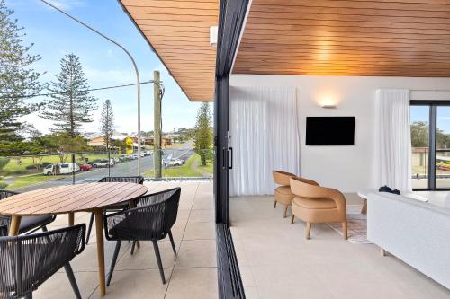 Közös társalgó / TV, Beach St Motel in Woolgoolga