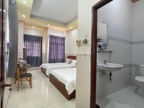 HUY HOANG MOTEL CAN THO - 샤워실