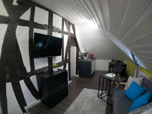 Stilvolle Altbauwohnung, Apartment Schlaf & gut in 赫爾-格倫茨豪森