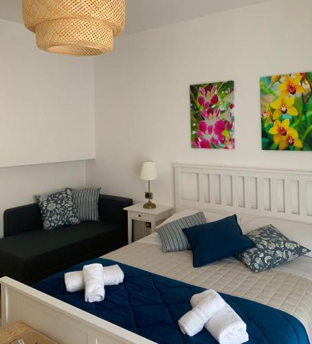 1 double bed, 1 sofa bed