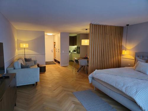 Wohnung nähe Bahnhof und Skistation in Engelberg, Schweiz