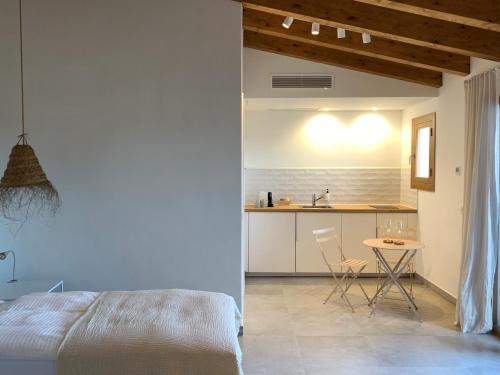 廚房, Blue Door Mallorca in 卡拉聖塔阿尼