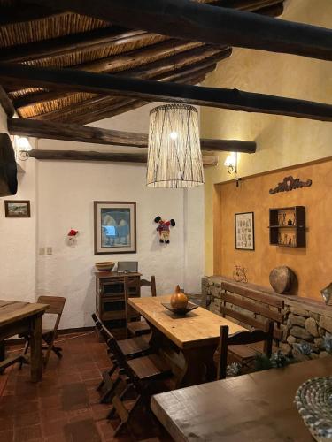 Étterem, Hotel Casa Valentino in Tibasosa