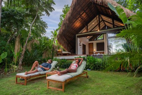 Garden, Private Villa with Pool - Kalani River Villas in Dapa