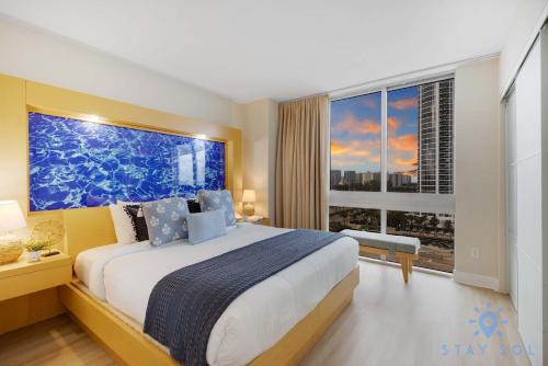 Amazing Apartment Oceanview Beautiful Amenities in Sunny Isles Beach, USA