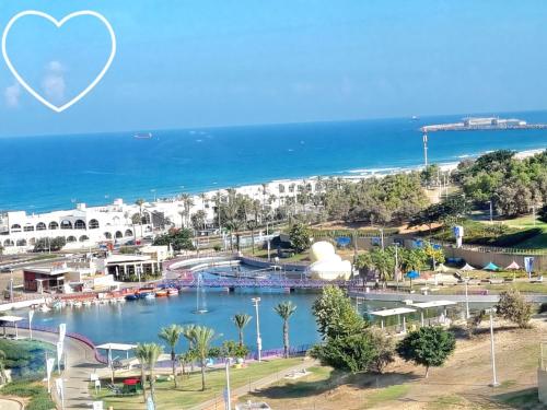 pantai, Ashdod Marina vue mer à 5 min à pied de la plage (Ashdod Marina vue mer a 5 min a pied de la plage) in Ashdod
