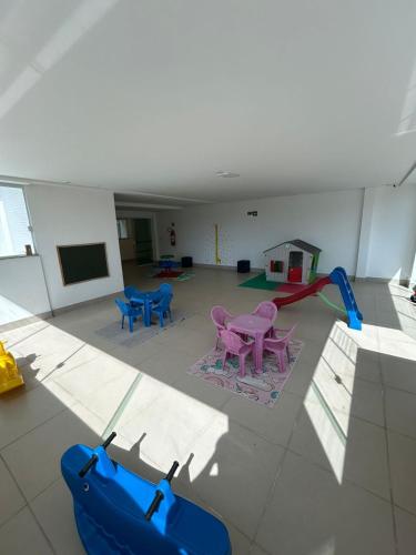 Lazer completo e ar condicionado nos quartos in Praia Grande