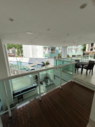 Lazer completo e ar condicionado nos quartos in Praia Grande