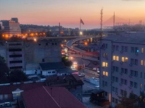 貝爾格勒 CoCo Studio Bright & Stylish Apartment in Central Belgrade 4星级 单人房 泳池