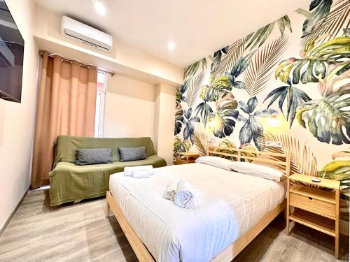 1 double bed, 1 sofa bed