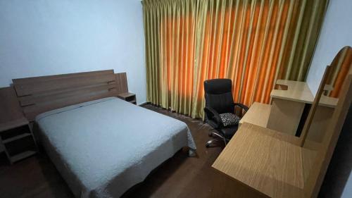 1 double bed