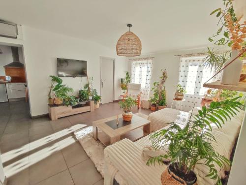 Közös társalgó / TV, Chambre à 3 min de la Promenade des Anglais à pieds 200m (Chambre a 3 min de la Promenade des Anglais a pieds 200m) near Promenade des Anglais