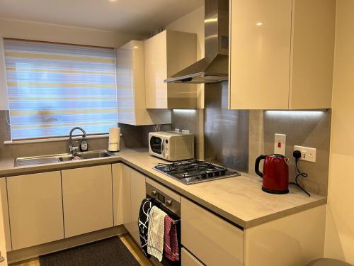 廚房, The Belles' Place near Colchester in 厄爾斯科恩