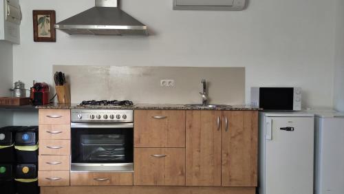 Konyha, Apartament a Mas l'Erm in Vall D'En Bas