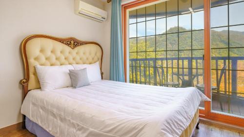 1 double bed