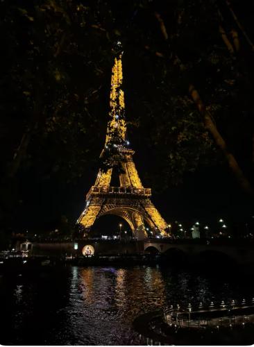 Parisian Charm with Eiffel View 2min from Eiffel Tower Gardens, Paříž