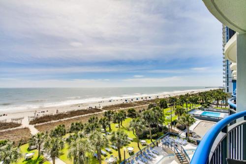 balkong/terrass, Boardwalk Resort Beachfront Condos near Myrtle Beach Pinball Museum