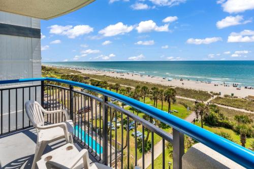 balkong/terrass, Boardwalk Resort Beachfront Condos near Myrtle Beach Pinball Museum