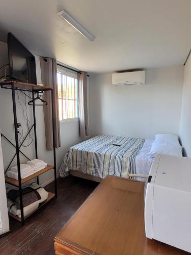 1 double bed