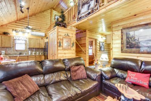 Pet-Friendly Cosby Log Cabin with Backyard and Porch! - image 13