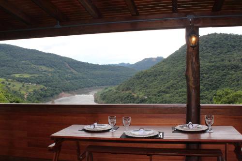 Étterem, Pousada Vila Felicita in Monte Belo Do Sul