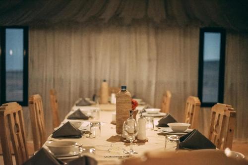 Restaurant, Antares Desert Camp in Khamlia