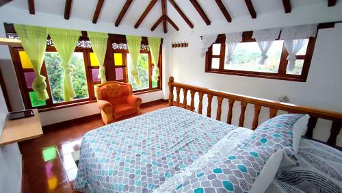 Cabana Buenavista 3 habitaciones in Cucaita